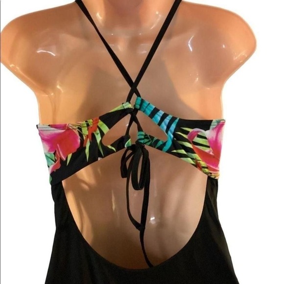 Island Waves swimming one piece suit size 8 - Picture 6 of 7